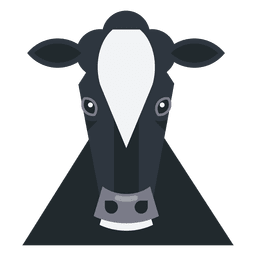 Ilustración de vaca Diseño PNG