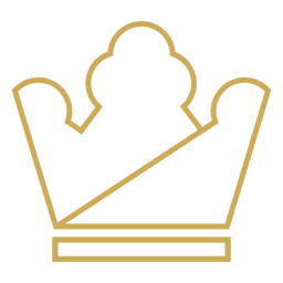 Traço espesso de trevo Desenho PNG
