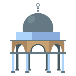 Cúpula de la entrada de la roca Diseño PNG