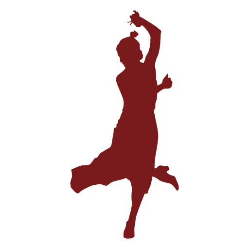Silueta de la danza flamenca Transparent PNG Silueta de la danza flamenca Transparent PNG