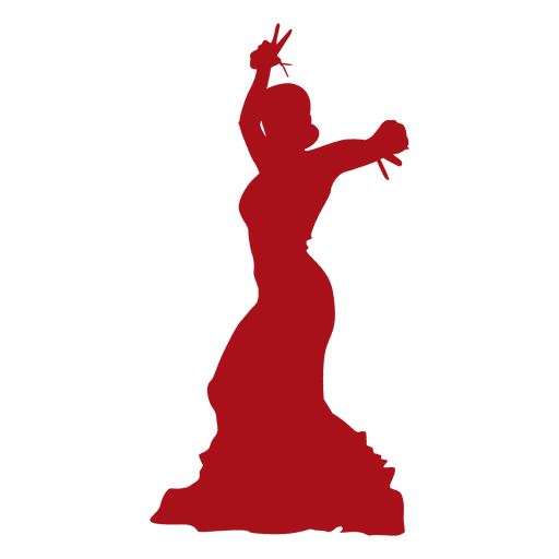 Flamenco bailarina silueta 04 Transparent PNG Flamenco bailarina silueta 04 Transparent PNG