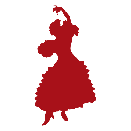 Flamenco bailarina mujer girando silueta Transparent PNG Flamenco bailarina mujer girando silueta Transparent PNG