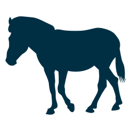 Pferd Silhouette Pferd Silhouette PNG-Design