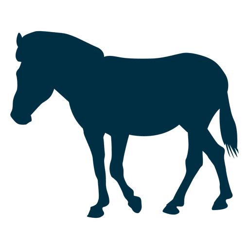 Horse silhouette horse silhouette PNG Design