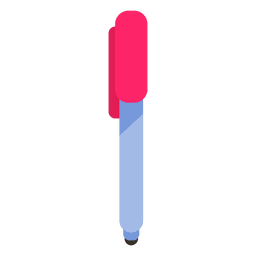 Marker illustration PNG Design