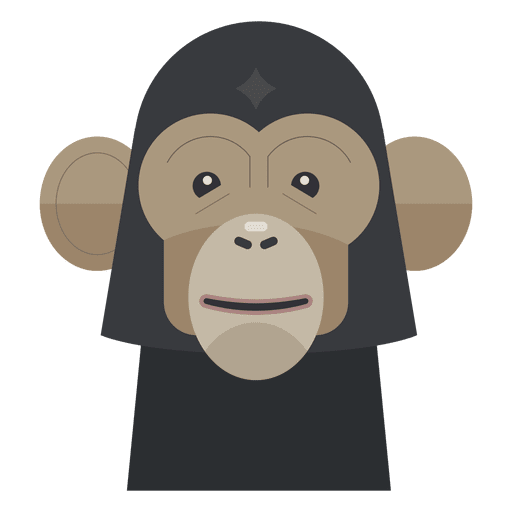 Monkey illustration PNG Design