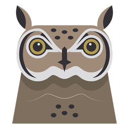 Eulenillustration PNG-Design