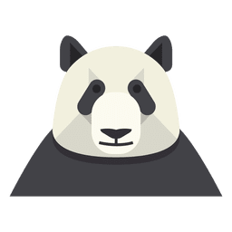 Panda illustration PNG Design