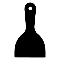 Putty Knife Silhouette PNG & SVG Design For T-Shirts