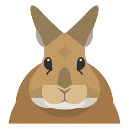 Rabbit illustration PNG Design