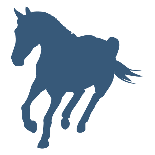 Pferdeschattenbild drehen PNG-Design