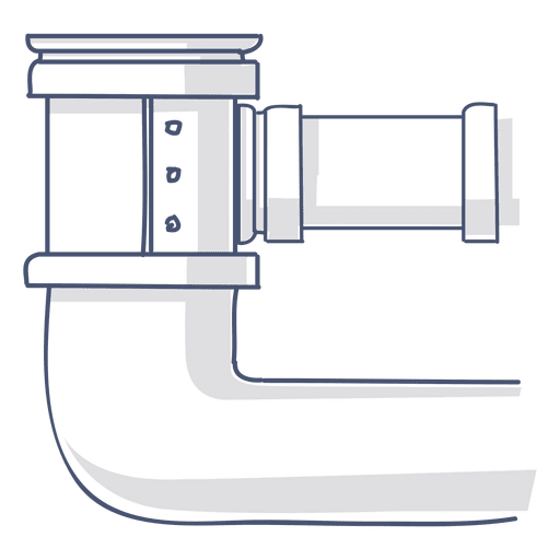 Water pipe illustration PNG Design