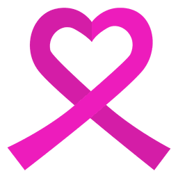 Corazón de cinta del día mundial del cáncer Diseño PNG
