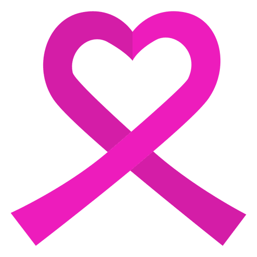 World cancer day ribbon heart