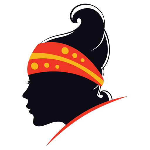Woman fashoin logo PNG Design