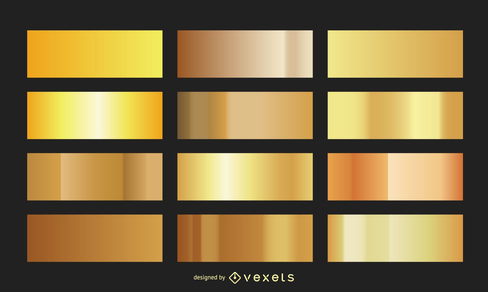 are there gold gradients you can download for illustrator