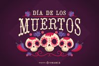 Descarga Vector De P ster Dia De Los Muertos