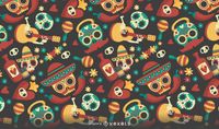 Dia De Los Muertos Seamless Pattern Vector Download