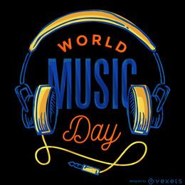 World Music Day poster World Music Day poster