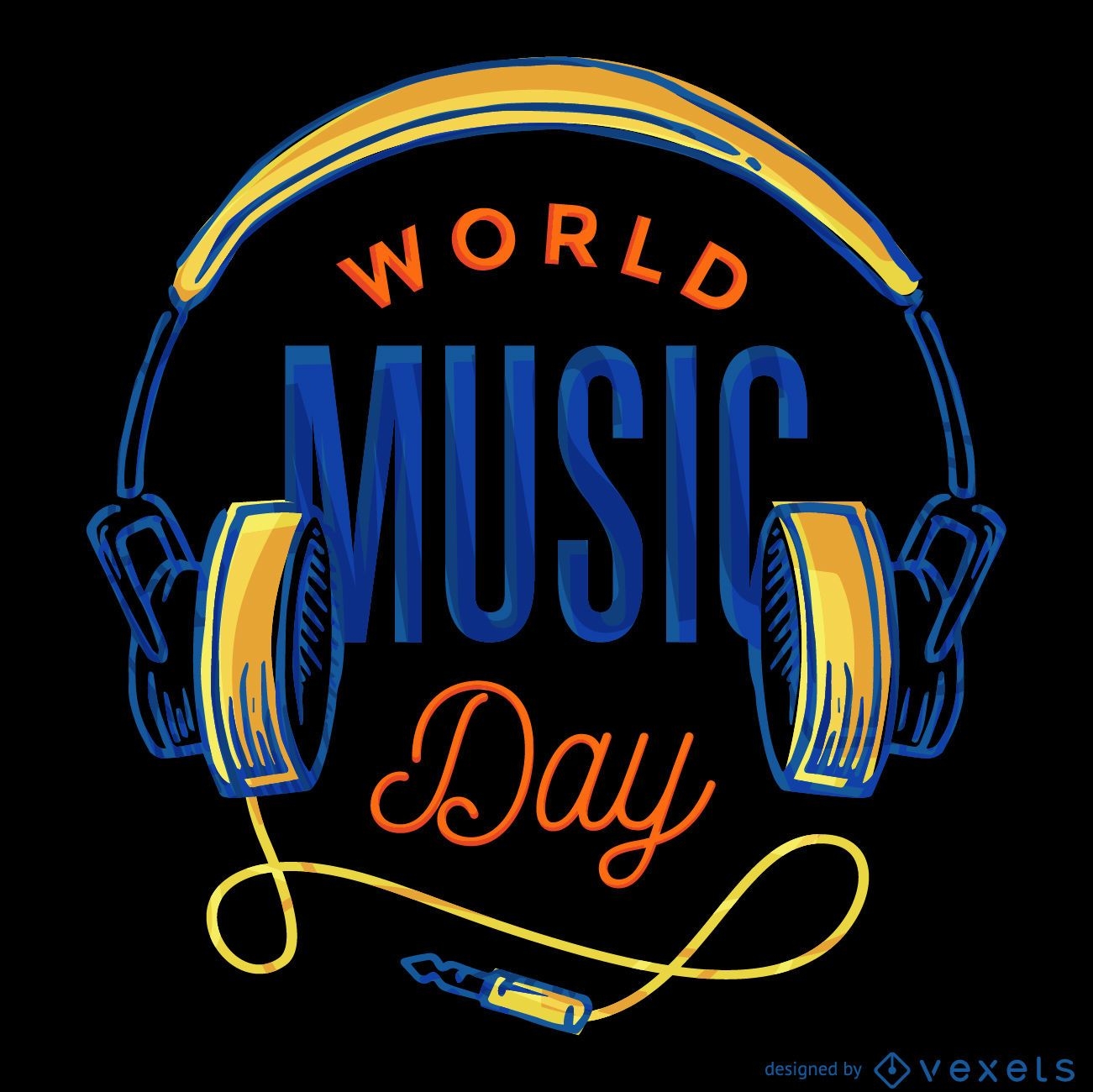 World Music Day design