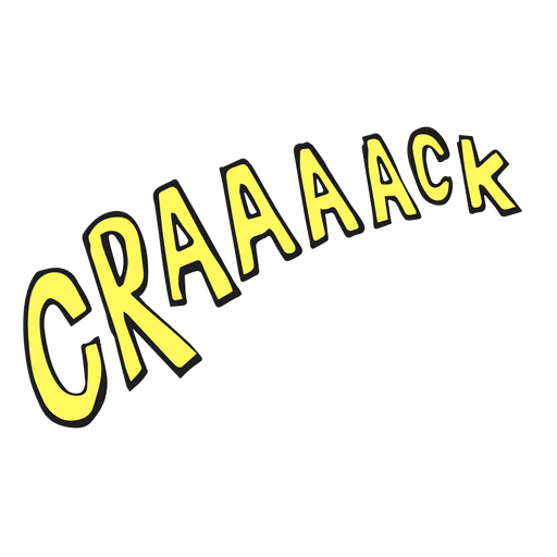 Crack illustration PNG Design