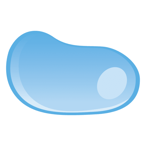 Droplet curved illustration PNG Design