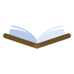 Vector de icono de libro abierto Diseño PNG