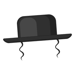 Rabbi hat illustration PNG Design