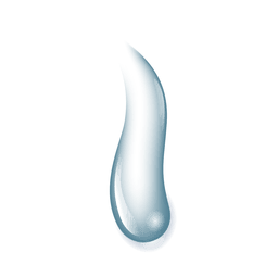 Deslizamento de gota de água realista Desenho PNG