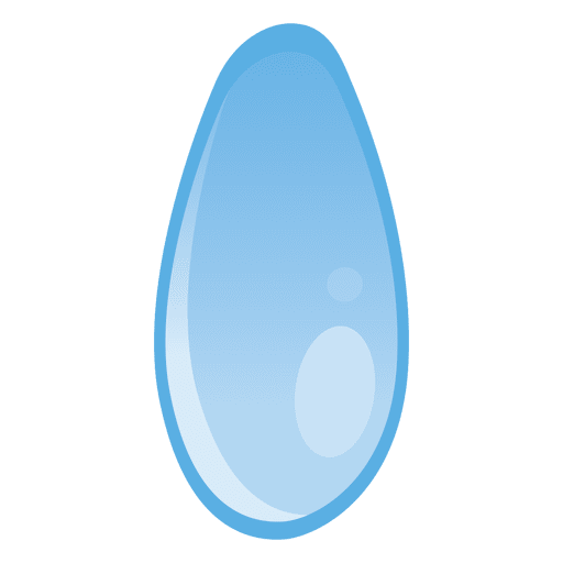 Water drop ellipse illustration PNG Design