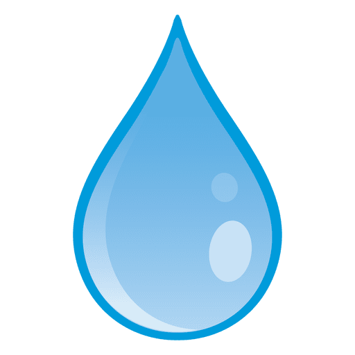 Water drop falling illustration PNG Design