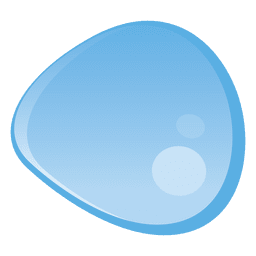 Ilustración de gota de agua Diseño PNG
