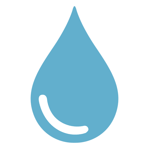 Waterdrop rounded glimpse down illustration