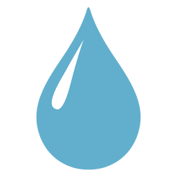 Gota de agua aguda vislumbrar ilustración Diseño PNG