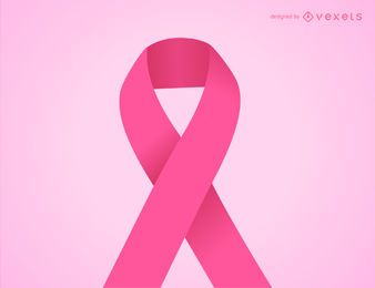 Breast Cancer pink ribbon illustration Breast Cancer pink ribbon illustration