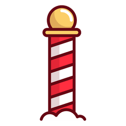 Weihnachten Nordpol Rohr PNG-Design