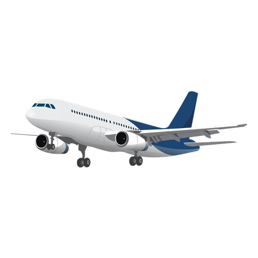 Airplane taking off PNG Design