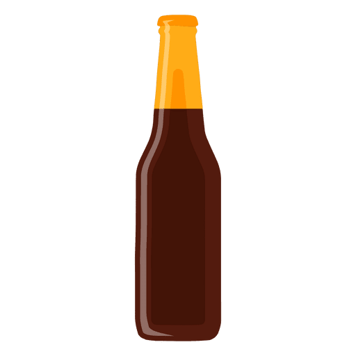 Amber beer bottle neck foil