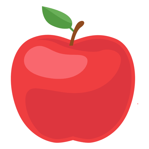 Ilustraci?n de manzana Diseño PNG