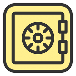 Cofre de banco Desenho PNG