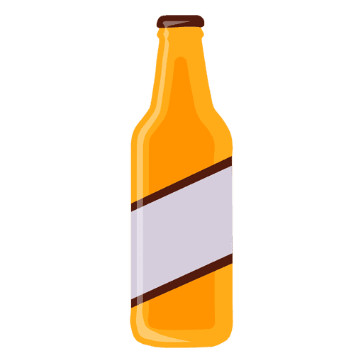 Botella de cerveza Diseño PNG