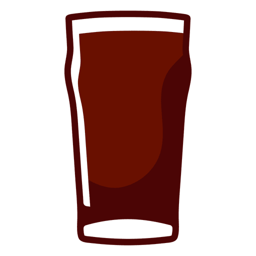Beer pint glass