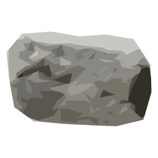 Boulder stone PNG Design