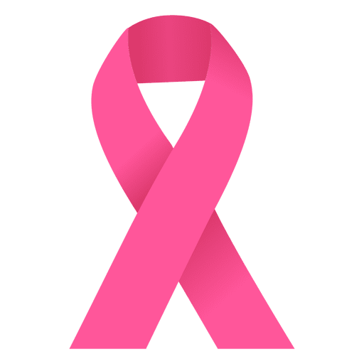 Breast cancer ribbon PNG Design
