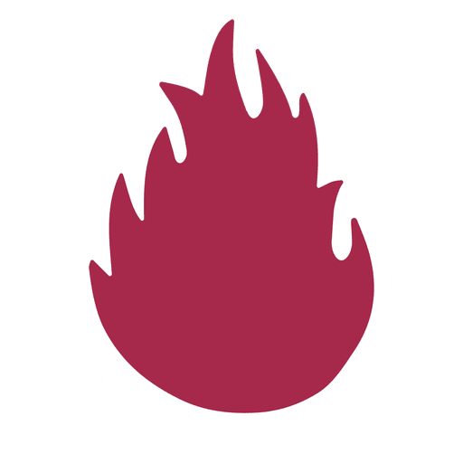 Vetor de fogo ardente Desenho PNG