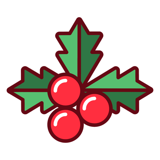 Christmas mistletoe PNG Design