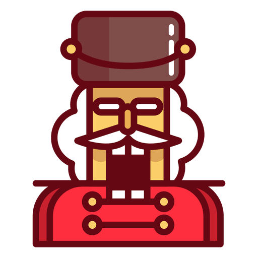 Christmas nutcracker PNG Design