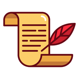 Christmas scroll PNG Design