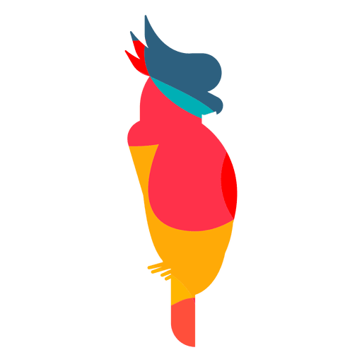Cockatoo abstract color - Transparent PNG & SVG vector file