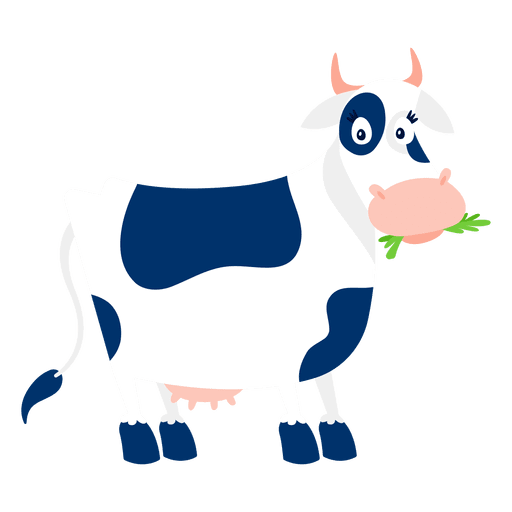 Cow surprised PNG Design